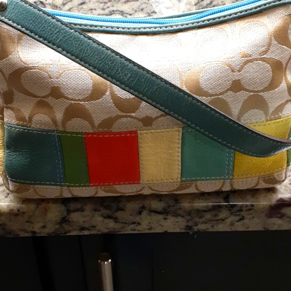 Spring time "Coach" clutch purse